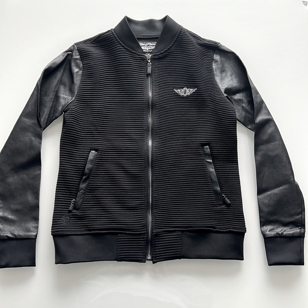 Straight Down Black Jacket Sz Xs